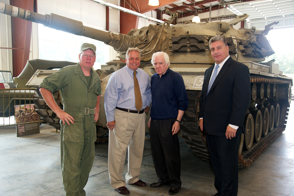 Museum board members - Michael Sapraicone, Lawrence Kadish, Steve Napolitano, Mark Renton