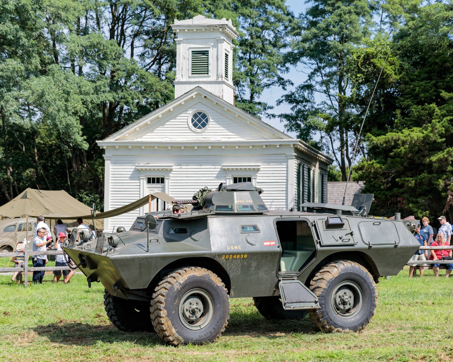 Driver in V-100 Commando